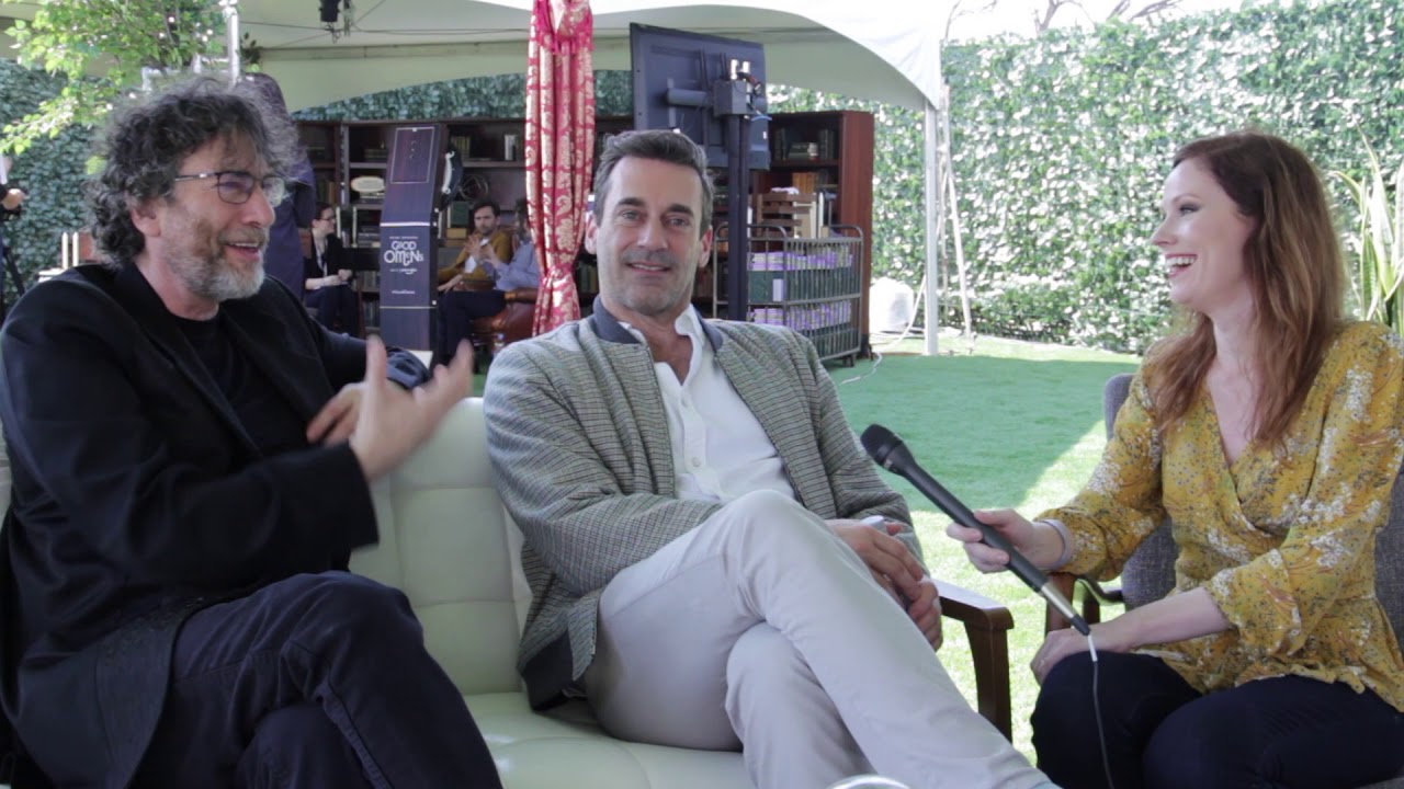 Good Omens: Jon Hamm and Neil Gaiman