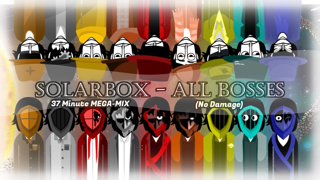Solarbox - Mega Mix - ALL BOSSES (No damage)