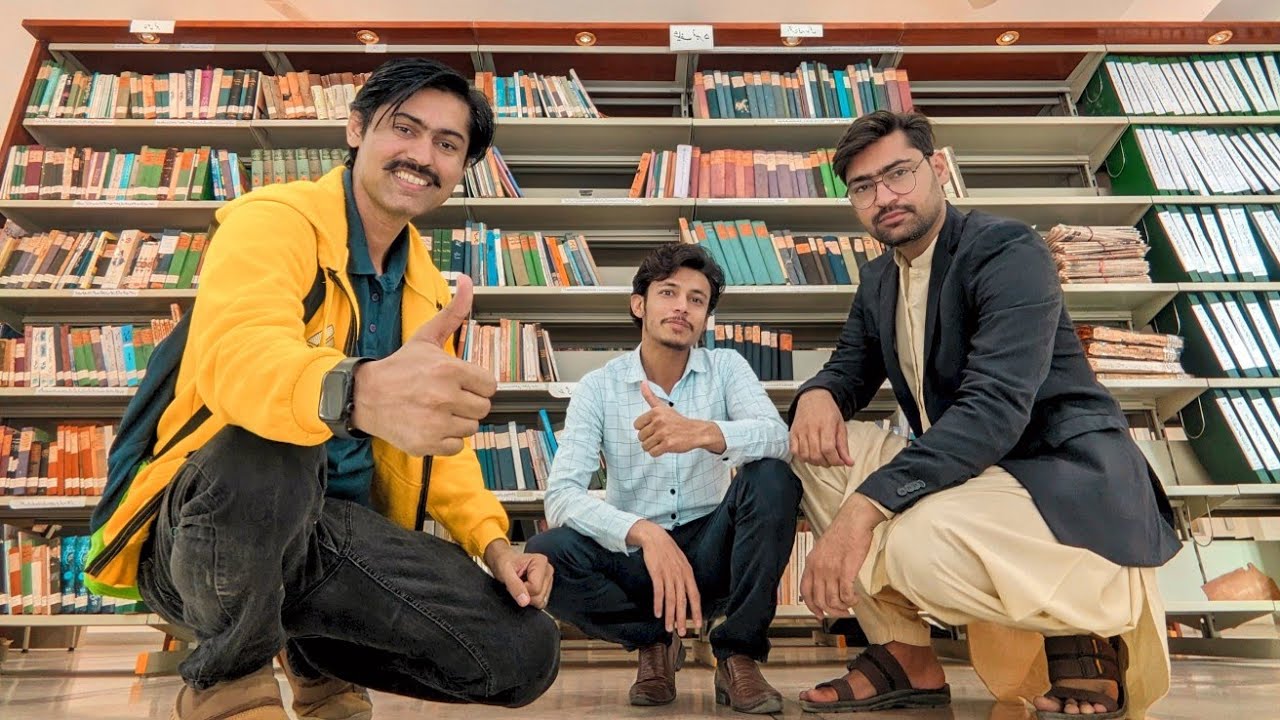 Pakistani University and Biggest Library 😮 University of Karachi VLOG
