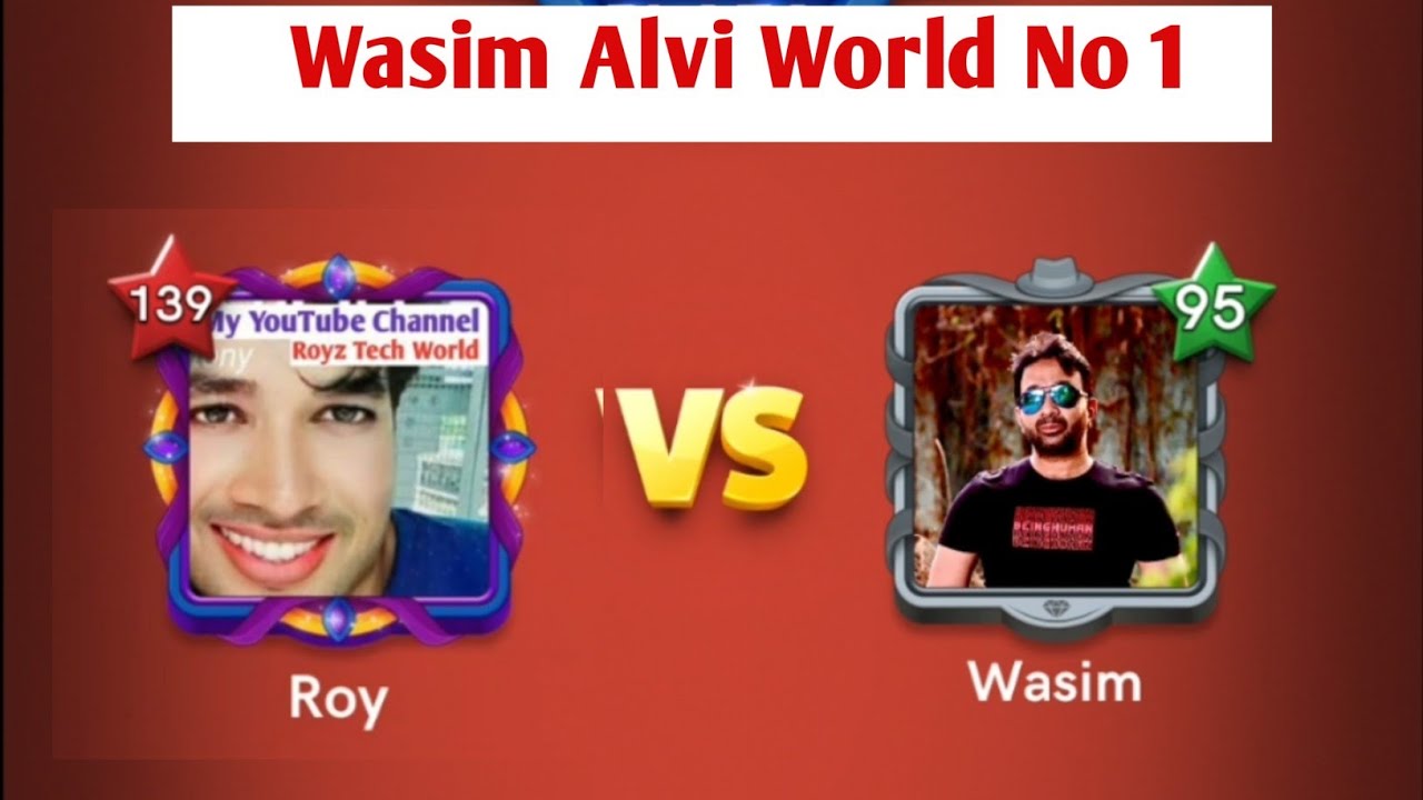 Wasim Alvi Vs Roy World Topper In Freestyle Carrom Pool🔥