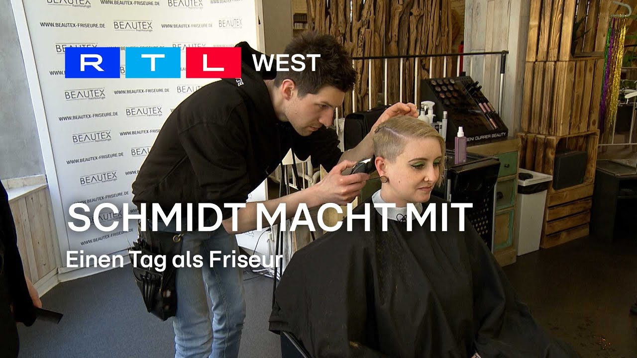 Schmidt macht mit: Einen Tag als Friseur | RTL WEST