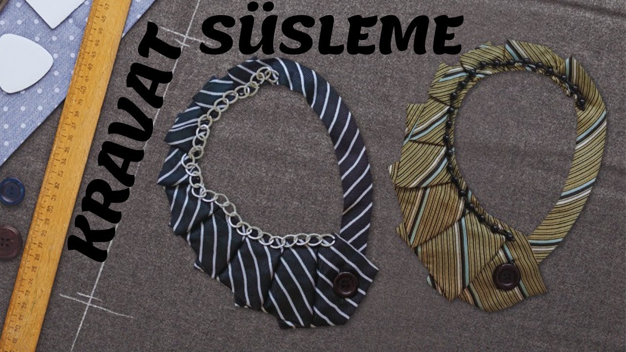 DİKİŞ PROJESİ (Kravat Süsleme)