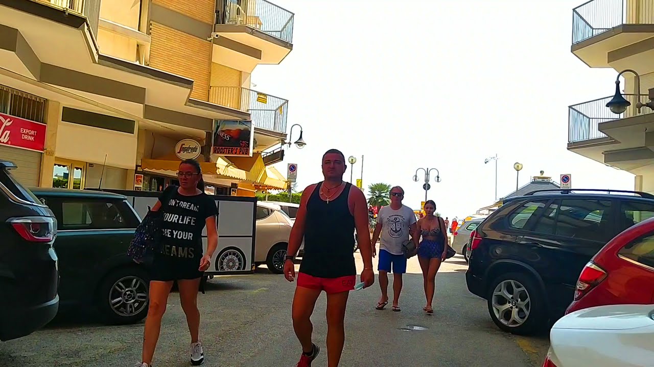 LIDO DI JESOLO 2021 SUMMER WALKING TOUR - ITALY (4K )