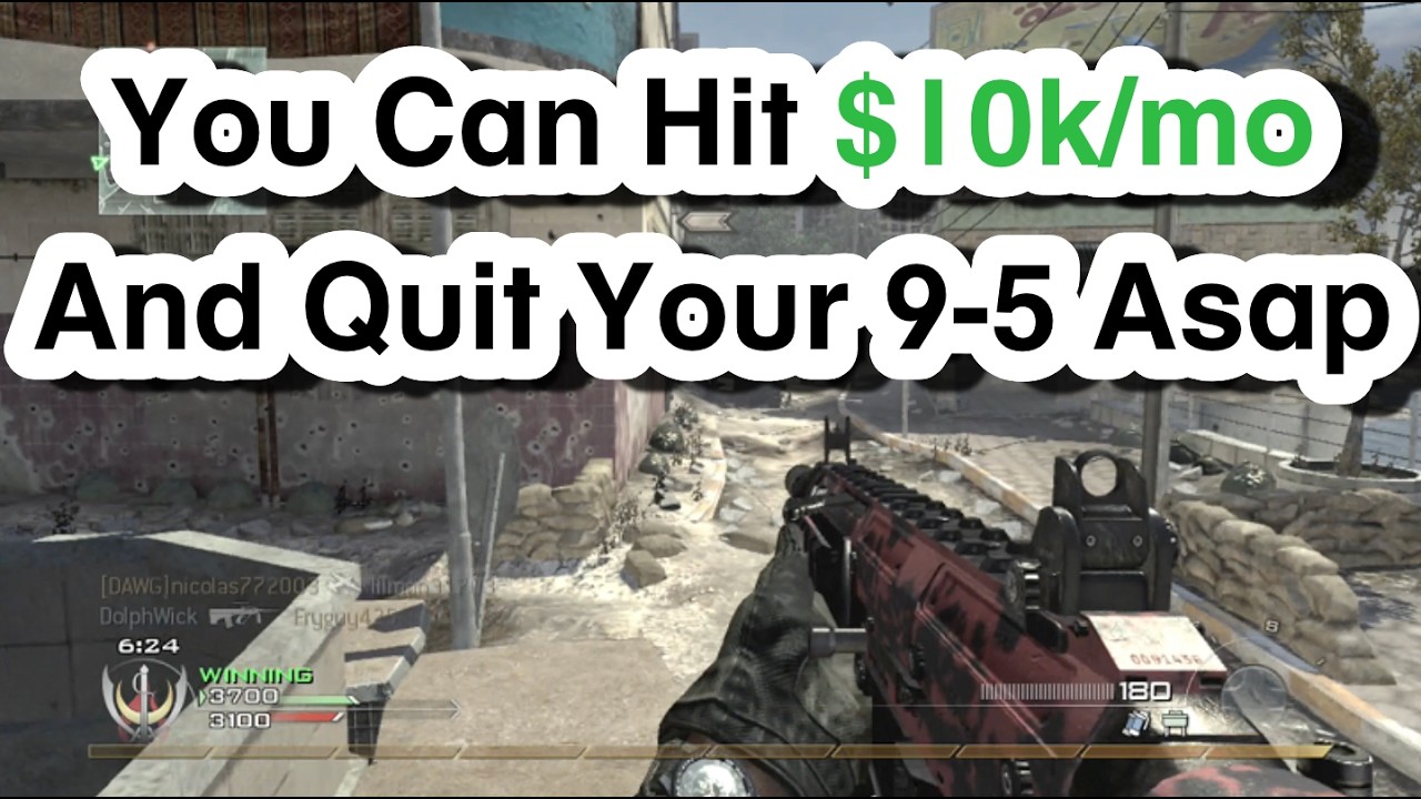 Как зарабатывать 10 000 долларов в месяц и навсегда уйти с работы с 9 до 5 (шаг за шагом)