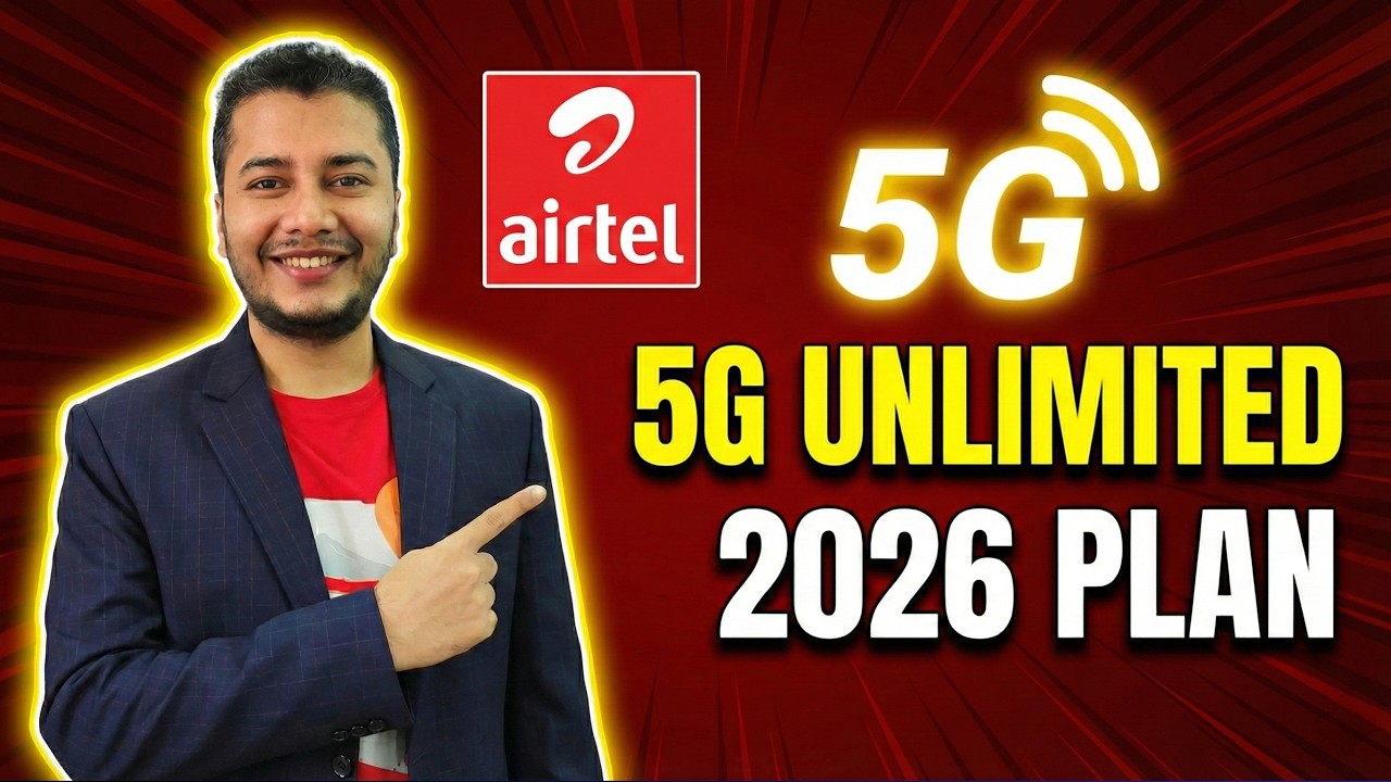 Airtel Unlimited 5G Recharge Plan 2026 🔥 | Latest Airtel 5G Plans & Prices