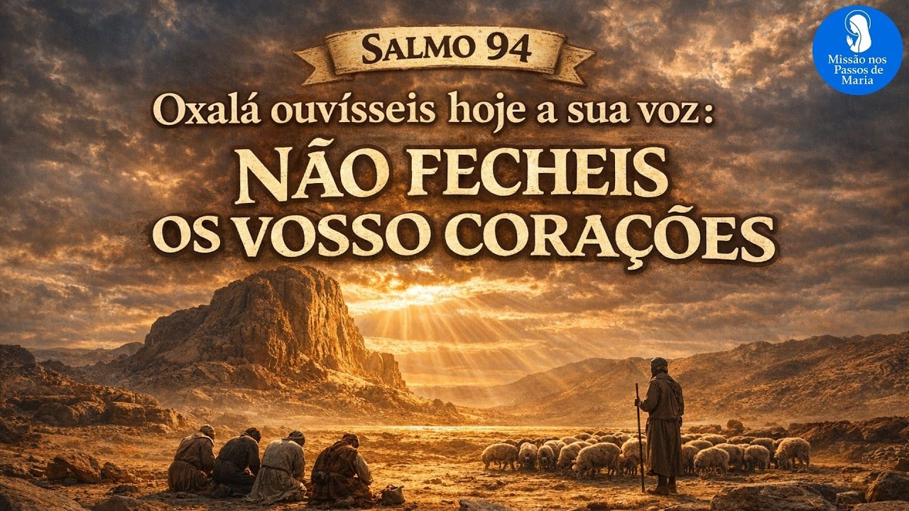 Salmo 94 - Oxalá ouvísseis hoje a sua voz: Não fecheis os vossos corações | Quinta (12/03)