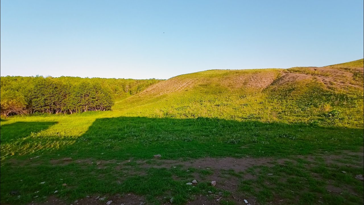 Утро в башкирской деревне