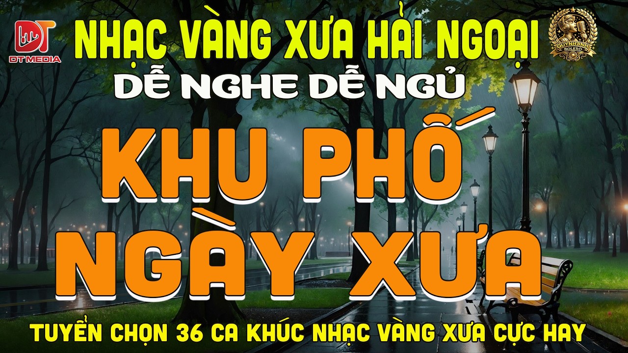 KHU PHỐ NGÀY XƯA ➤LK BOLERO DIỄN QUÂN ĐỘC LẠ HAY NHẤT 2026, Nhạc Vàng Xưa Nghe CỰC ÊM TAI