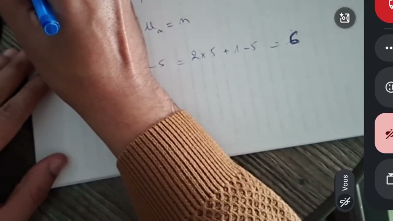 Suites numériques partie 3 - 1 bac sciences mathématiques