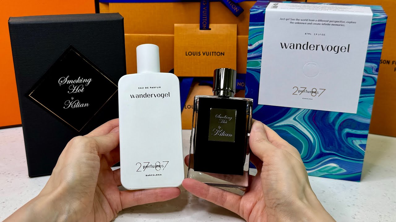 ASMR Perfume Sounds | Kilian Smoking Hot & 27 87 Wandervogel | No Talking
