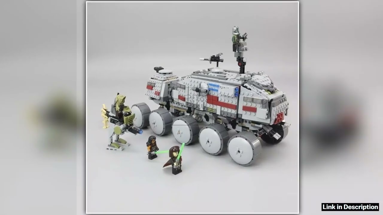 Block props model Moc 75151 Scene Turbo Tank DIY childrens assembled toys Various festivals gift ea