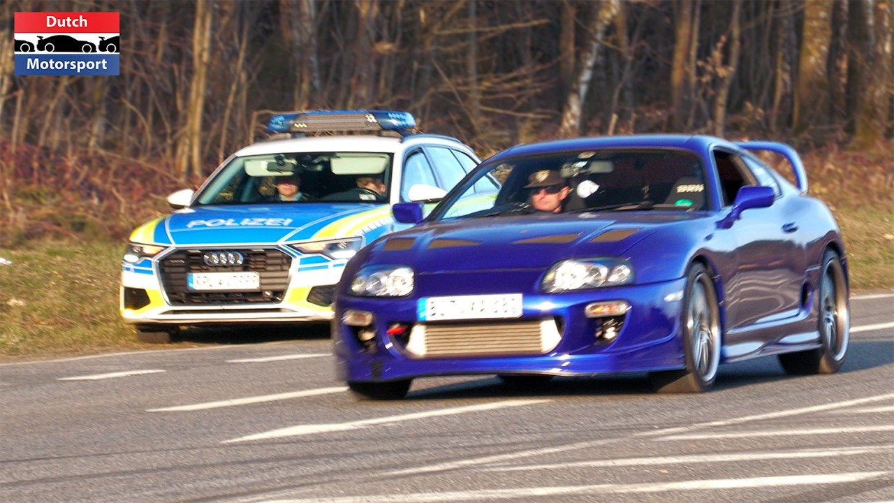 Nürburgring Season Start 2025 - POLICE, Drift Fail, Near Crashes & More!