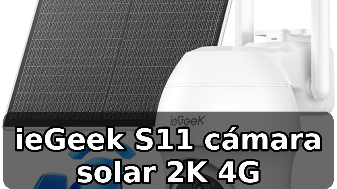 Review honesta de la ieGeek S11: Cámara de vigilancia Solar 2K 4G