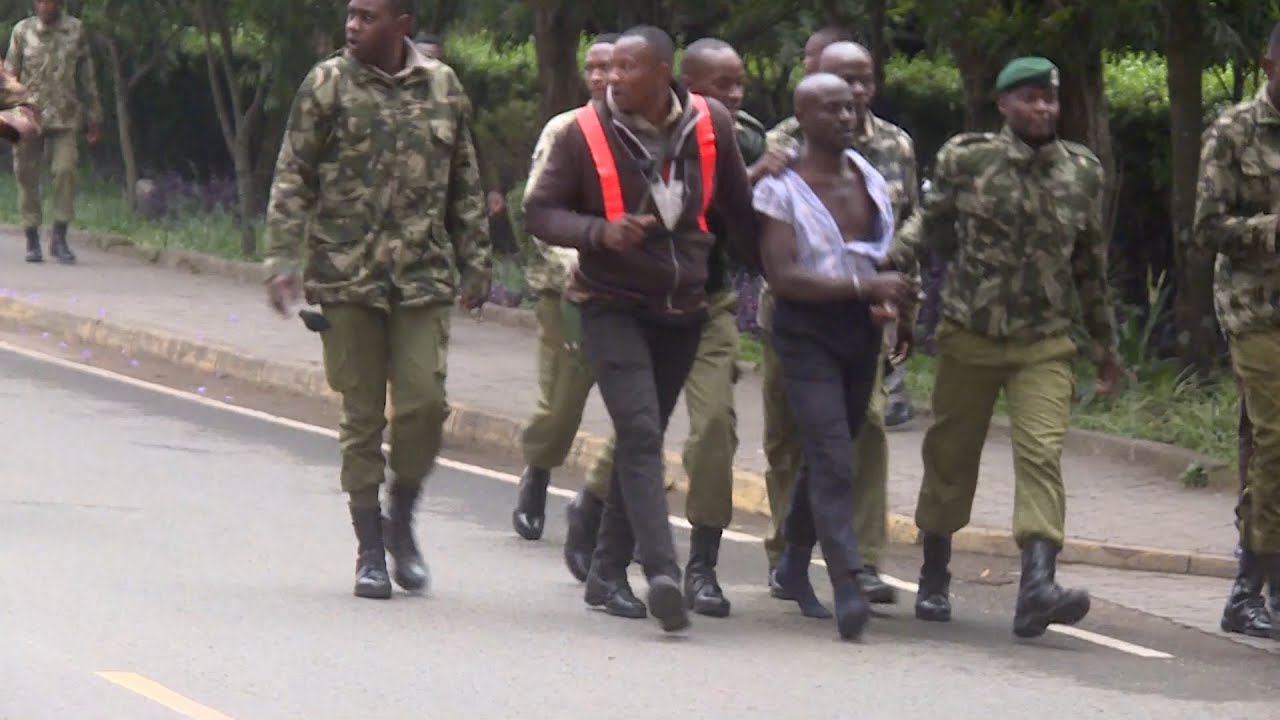 Drama at Nakuru Courts, As prisoners attempts to escape