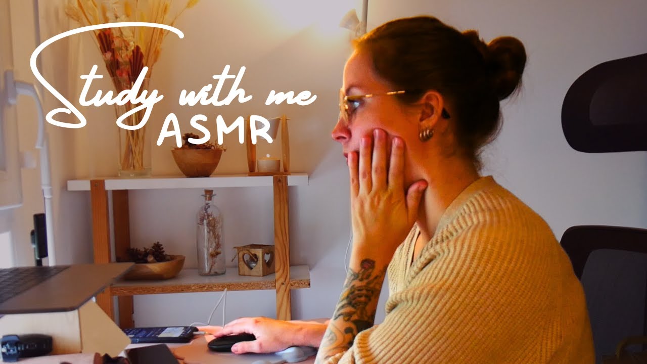 ASMR FR | Study With Me | Pomodoro (timer)