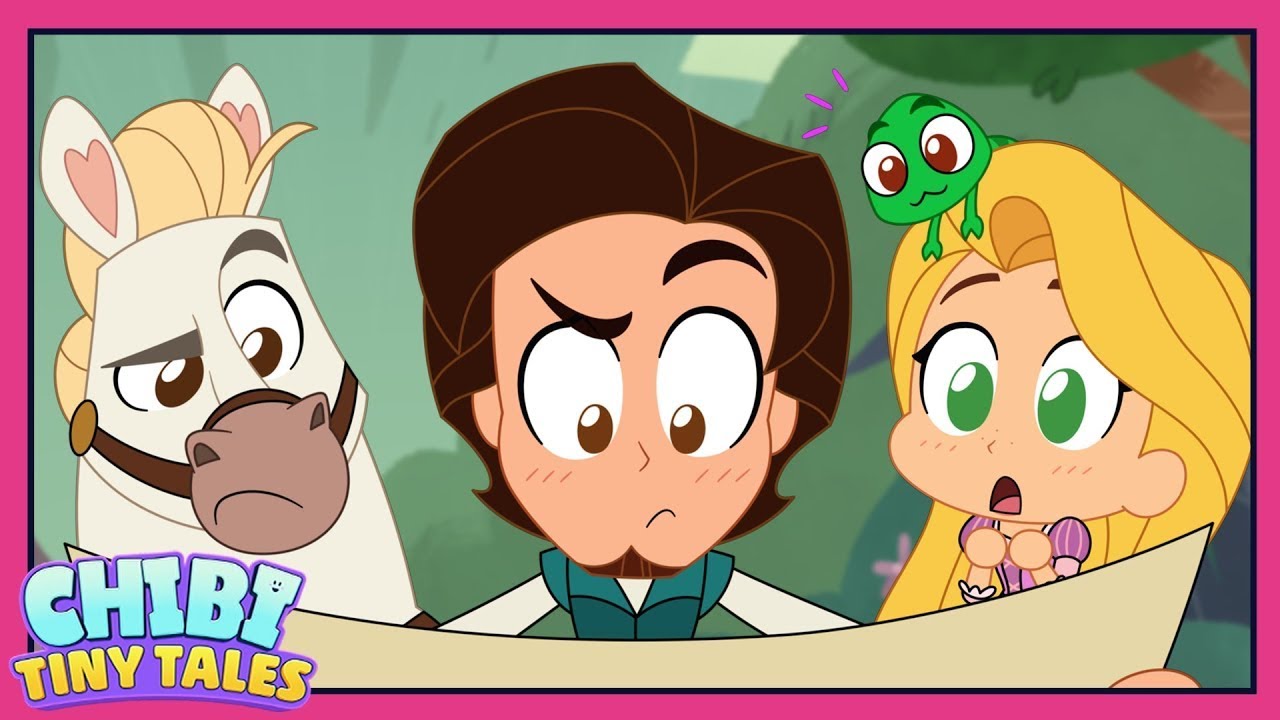 Tangled: Mission Hairpossible 👑 | Chibi Tiny Tales | @disneychannelanimation