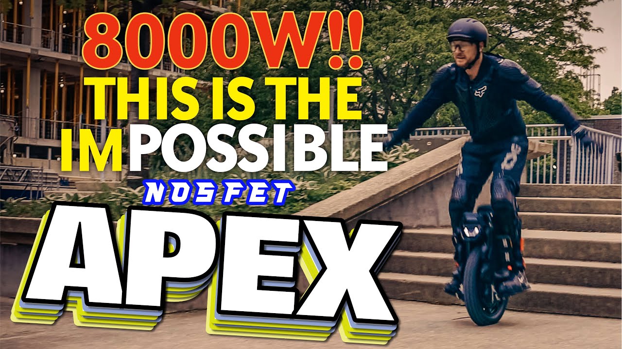 Nosfet APEX Unleashed: 8000W EUC Powerhouse First Ride in Toronto!