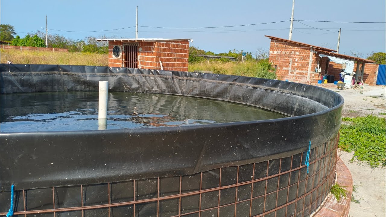 Como montar a estrutura do tanque de Lona PEAD - economize demais com essa técnica!