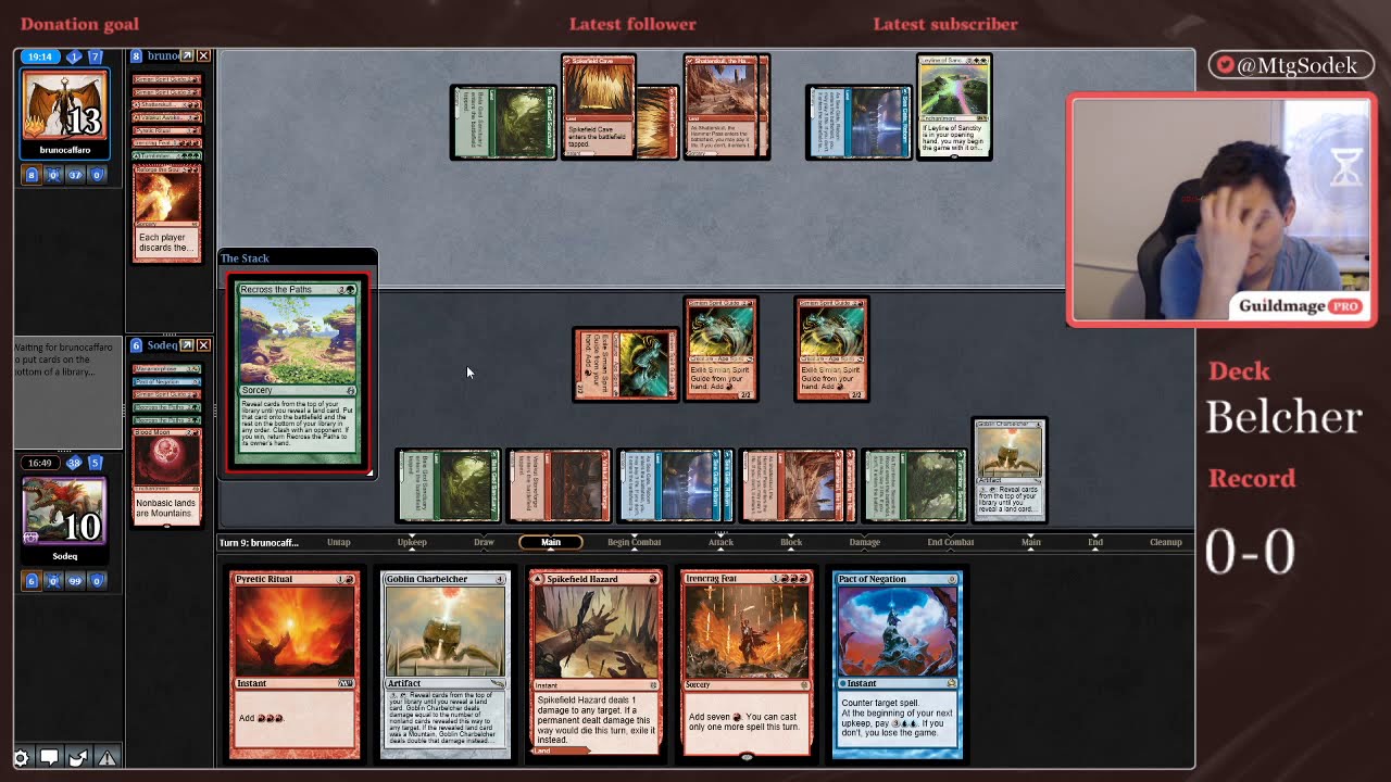 SodekMTG Stream 4.01.2021 -  Modern Belcher