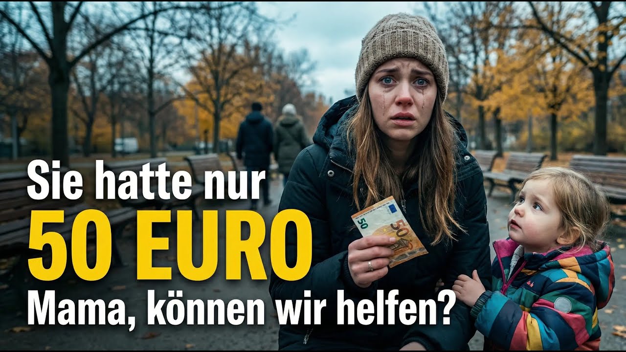 „Sie hatte nur noch 50 Euro – was ihr Kind im Park tat, veränderte alles“