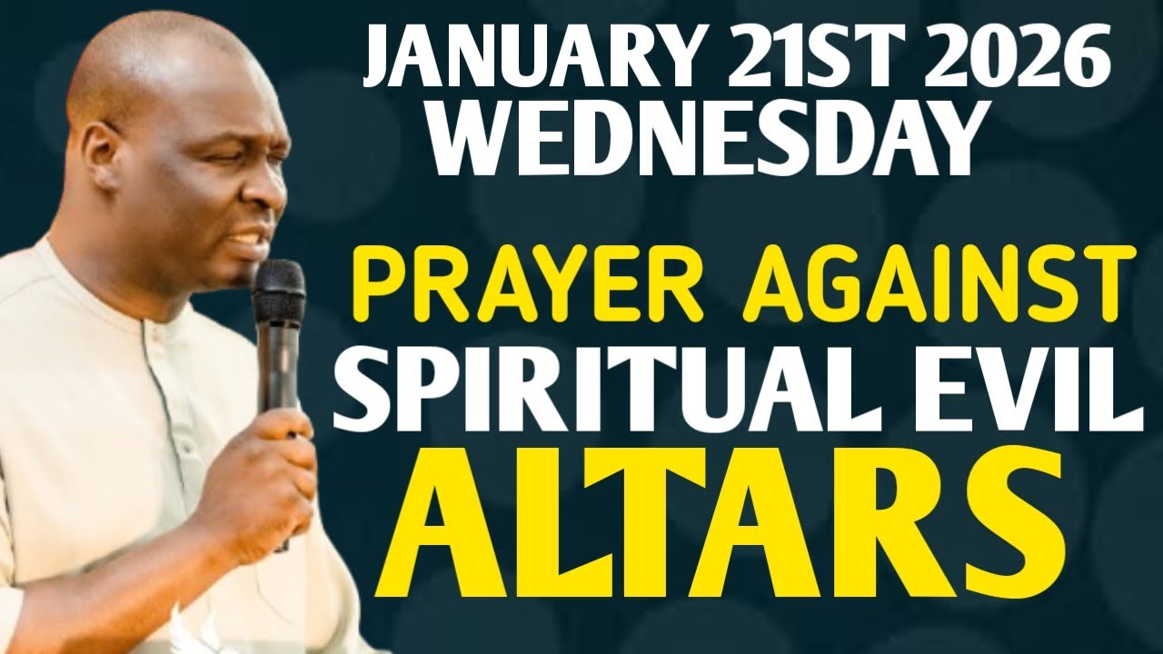 {Wednesday, January 21st 2026} Destroy Altars Stagnation & Spirit of delay | Apostle Joshua Selman