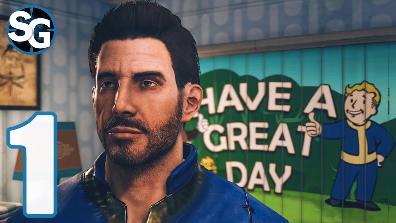Fallout 76 BETA Walkthrough Gameplay (No Commentary) | INTRO - Part 1