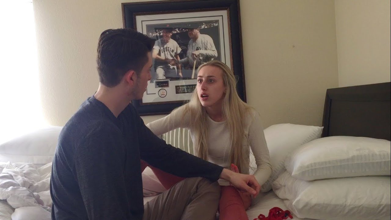 GIRLFRIEND FOUND SOMEONE'S PANTIES IN MY BED PRANK!!