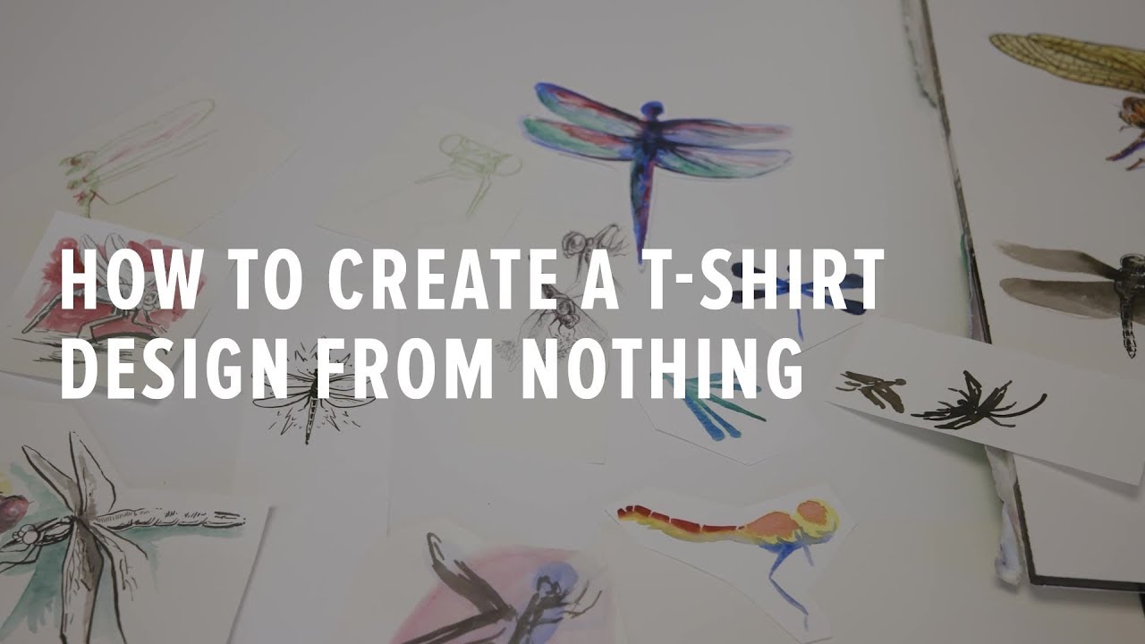 Shirt Design - How to Create a T Shirt Design from Nothing