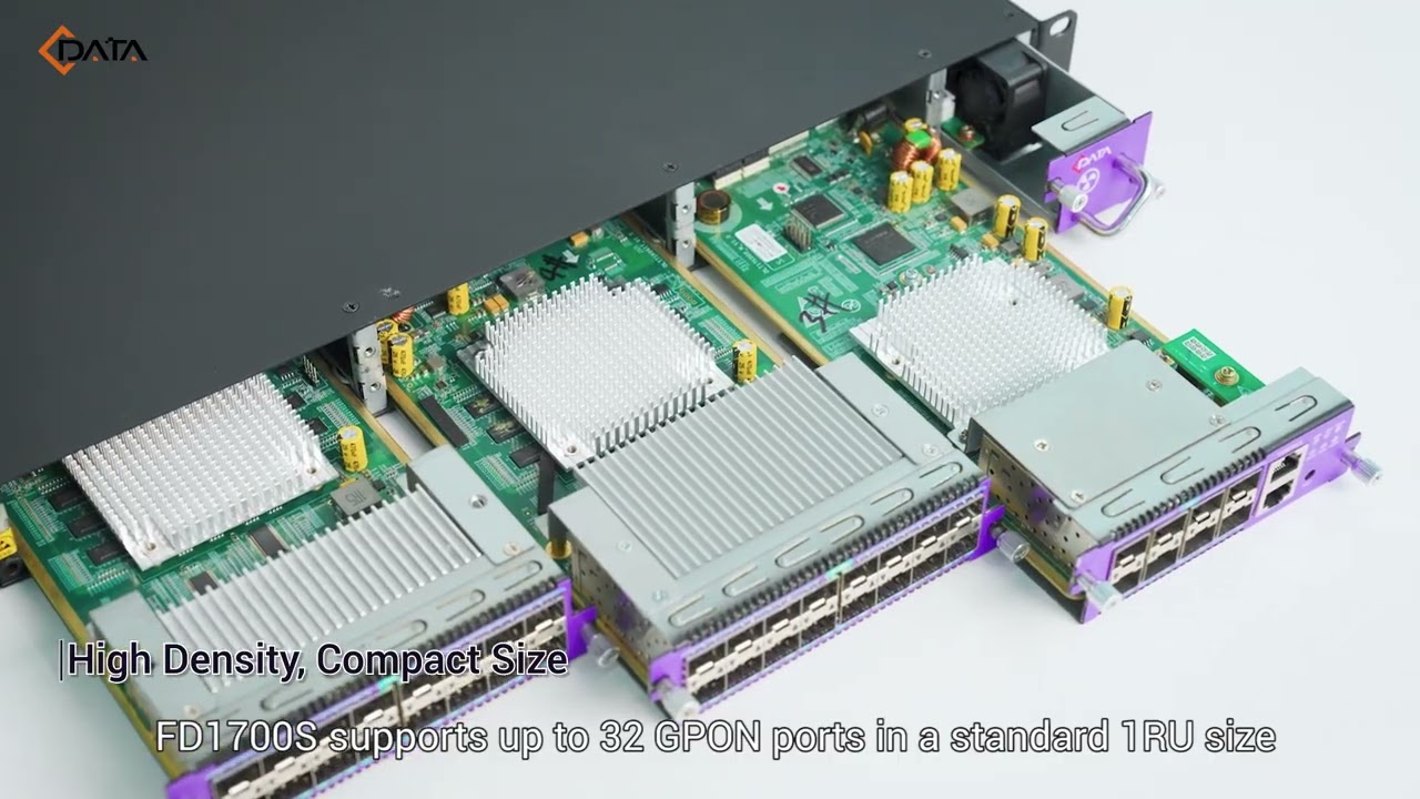 Expandable OLT FD1700S: Your Gateway to Future-Proof Networking by C-Data!