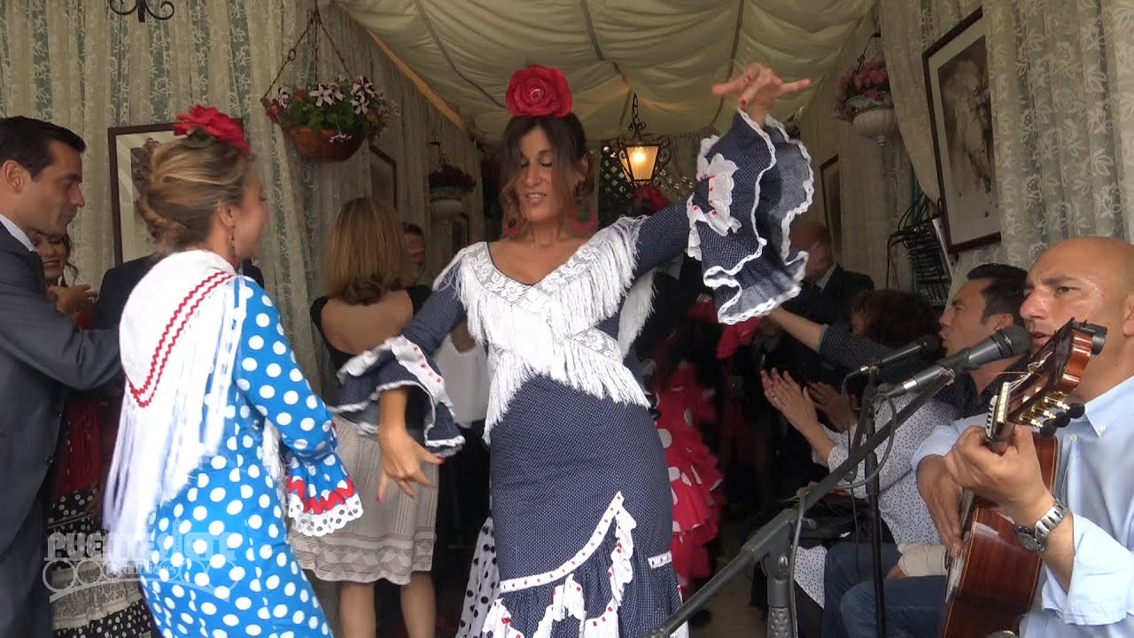 Feria de Sevilla 2016. "Aire Nuestro" por Rumba y Sevillanas en la Caseta.