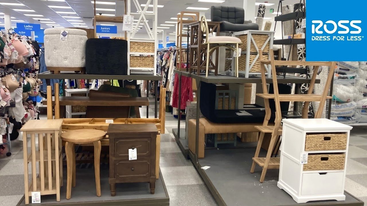 ROSS SHOP WITH ME FURNITURE CHAIRS TABLES DECOR DECORATIVE ACCESSORIES SHOPPING STORE WALK THROUGH
