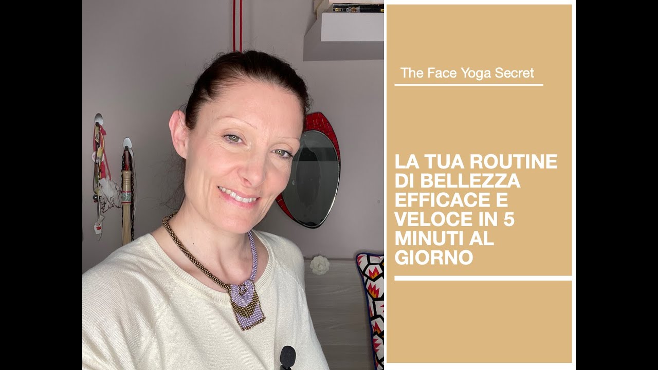 COME RINGIOVANIRE IL VISO IN 5 MINUTI - RIDURRE LE RUGHE