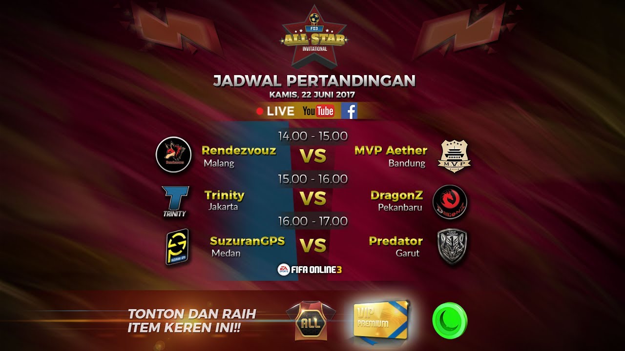 Group Stage - Turnamen FO3 All Star Invitational - Matchday 1
