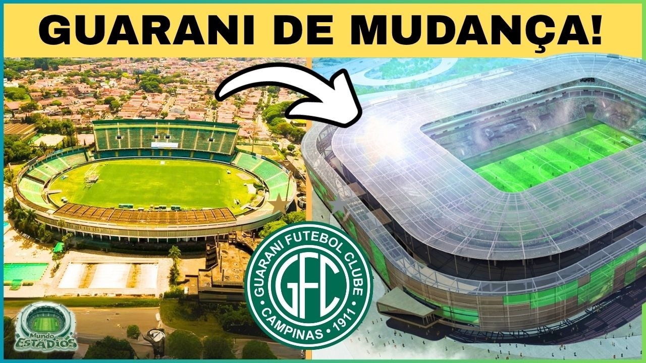 Novidades da ARENA GUARANI: Estádio Brinco de Ouro Será Demolido para Novo Estádio Sair do Papel!