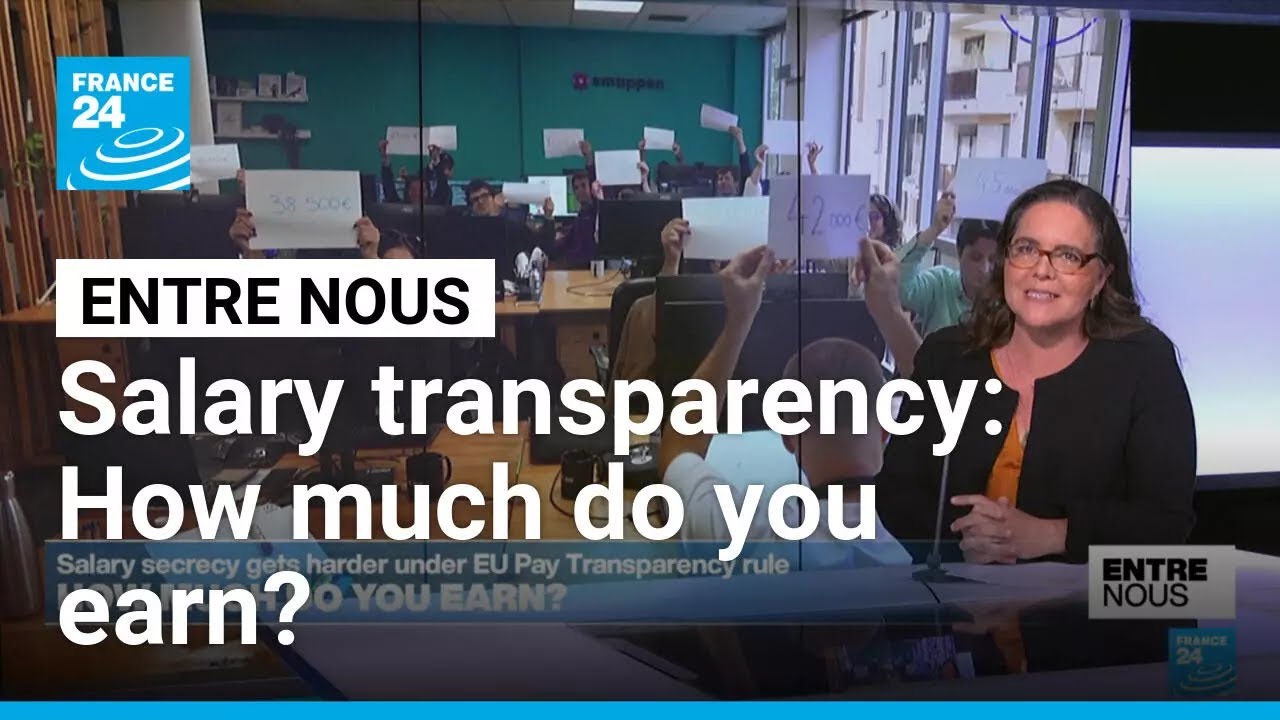 Salary transparency: How much do you earn? &bull; FRANCE 24 English