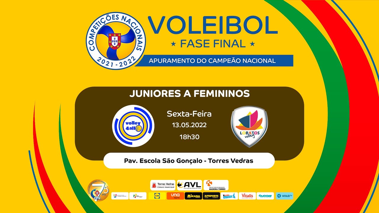 Cascais Volley4All x Lobatos Volley - Fase Final Juniores 'A' Femininos