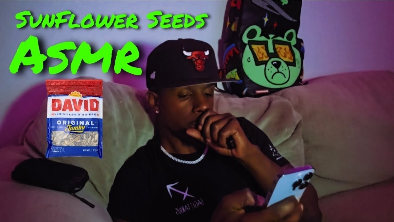 SunFlower Seeds Asmr 😴 Relaxing & Tingly