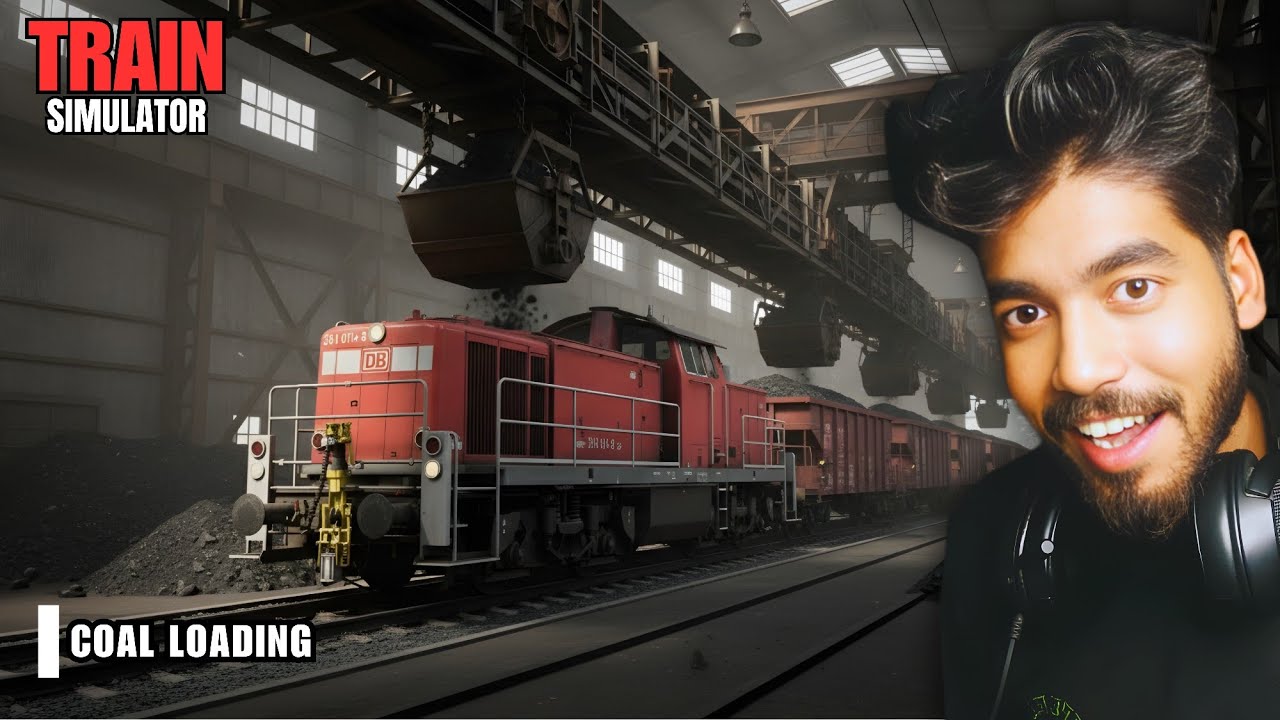 Coal Loading Mission in Train Simulator