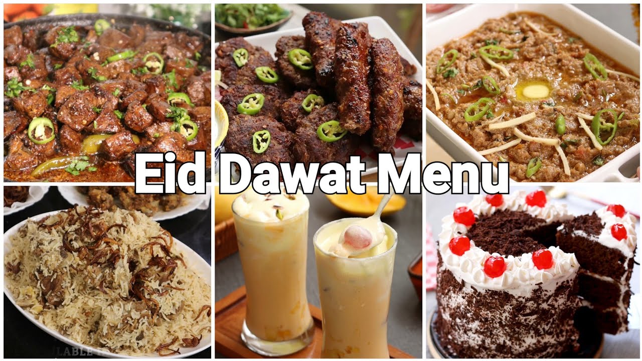 Eid ul Adha Special 1st Day Dawat Complete Menu