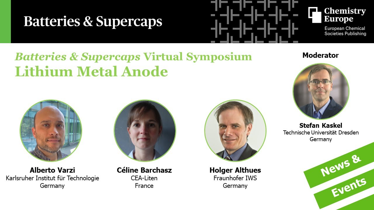 Batteries & Supercaps Virtual Symposium 