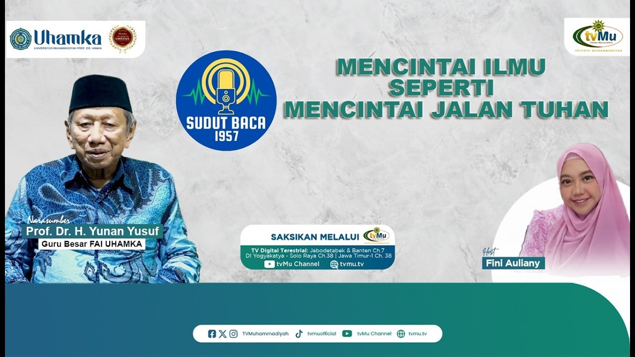 SUDUT BACA | MENCINTAI ILMU SEPERTI MENCINTAI JALAN TUHAN