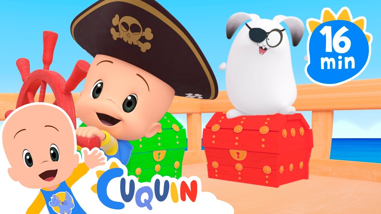 Los cofres del pirata de Cuquín | Aprende con Cuquín