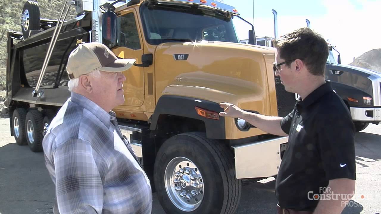 CONEXPO Video: Cat CT681 Truck Drives into Set-Forward Axle Markets