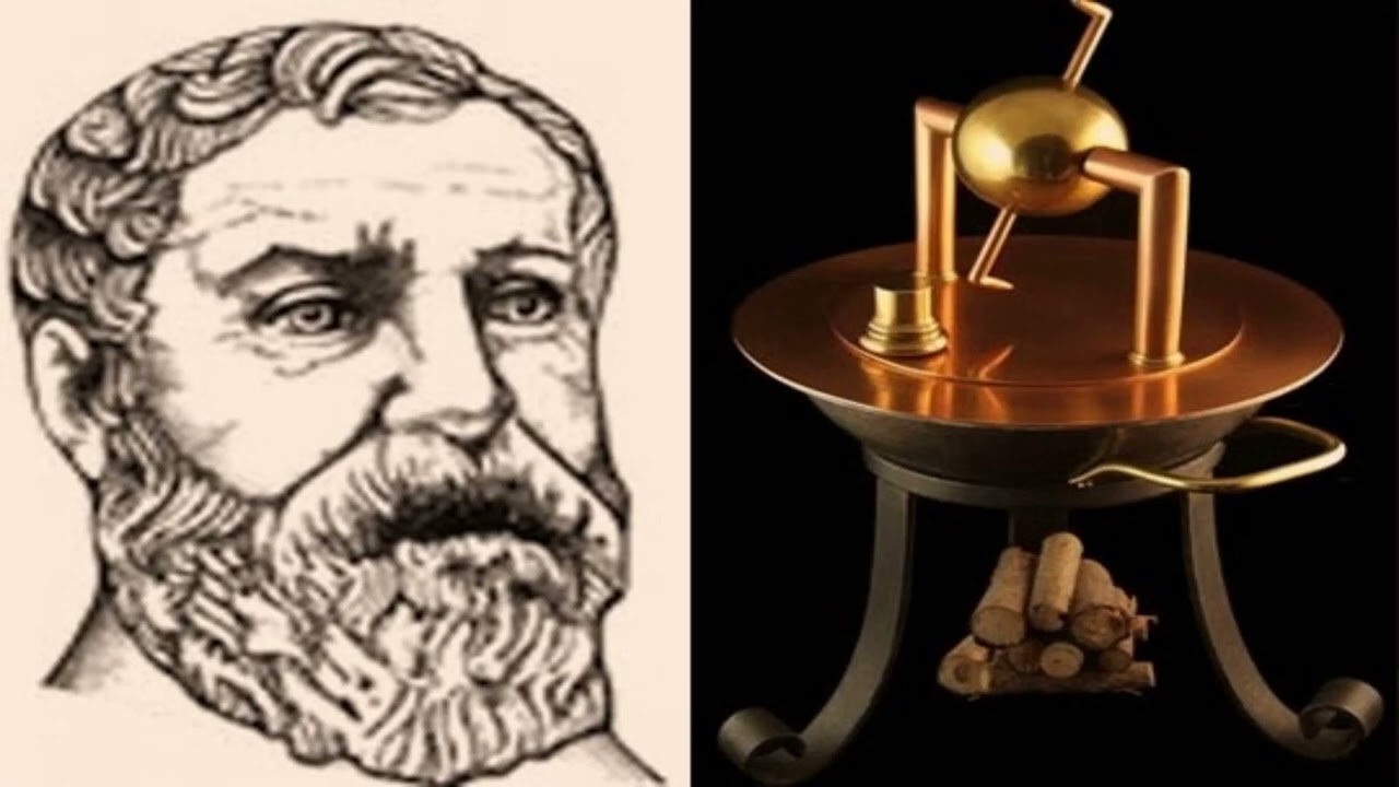 earliest inventions of steam power: the aeolipile, also known as Hero&rsquo;s engine.