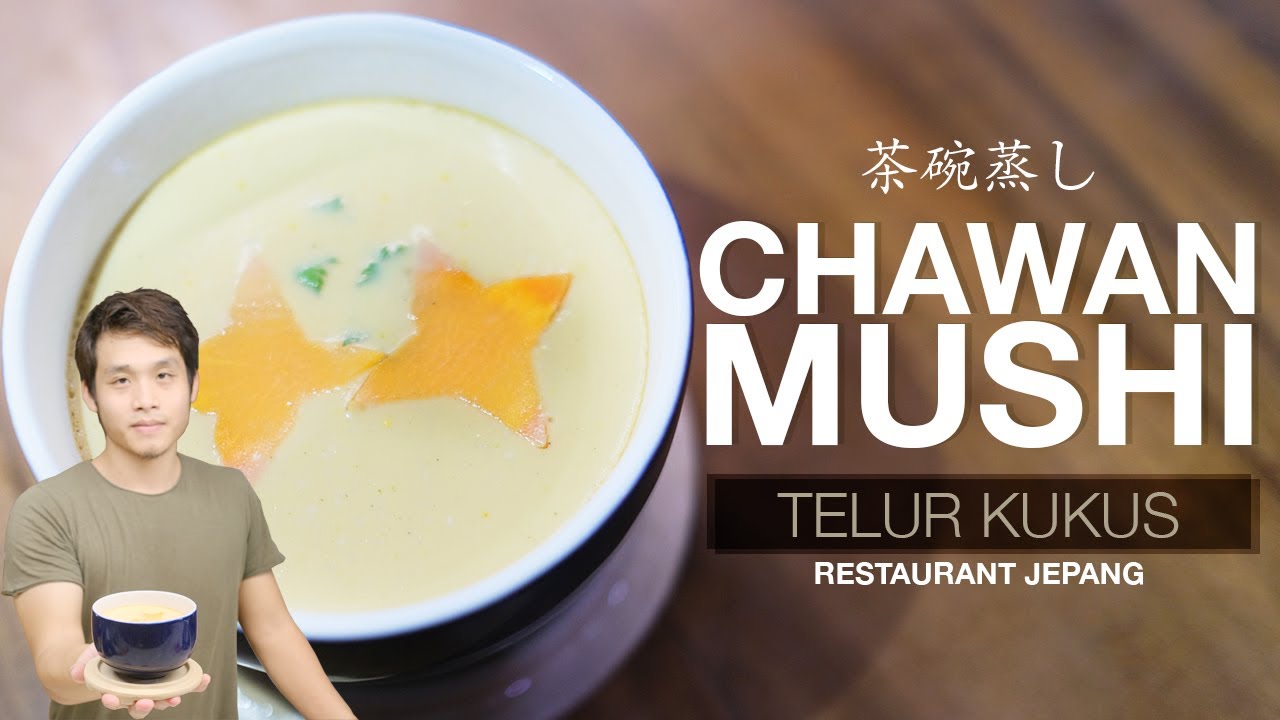 RESEP CHAWANMUSHI TELUR KUKUS ALA RESTAURANT JEPANG