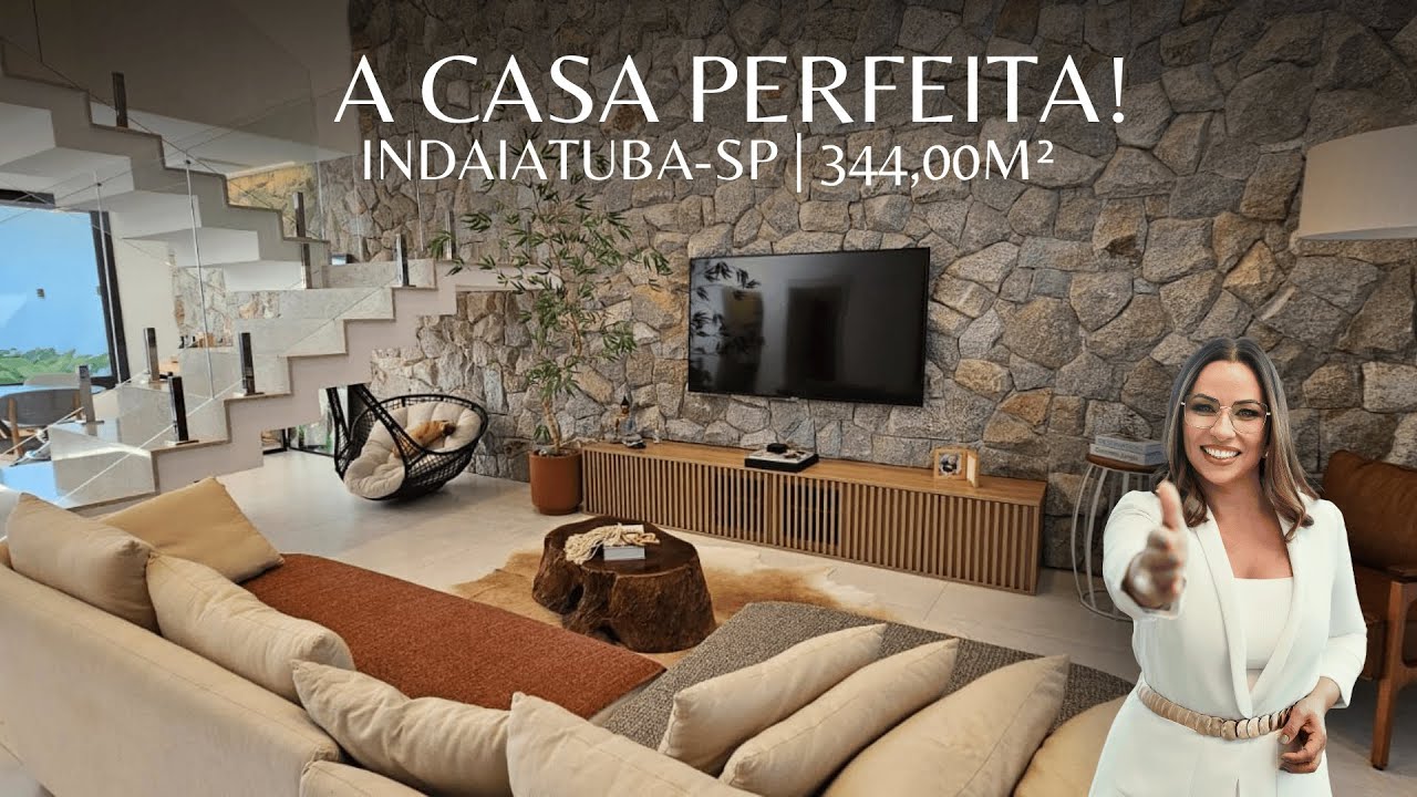 A casa PERFEITA que vai te fazer olhar INDAIATUBA de outro jeito!