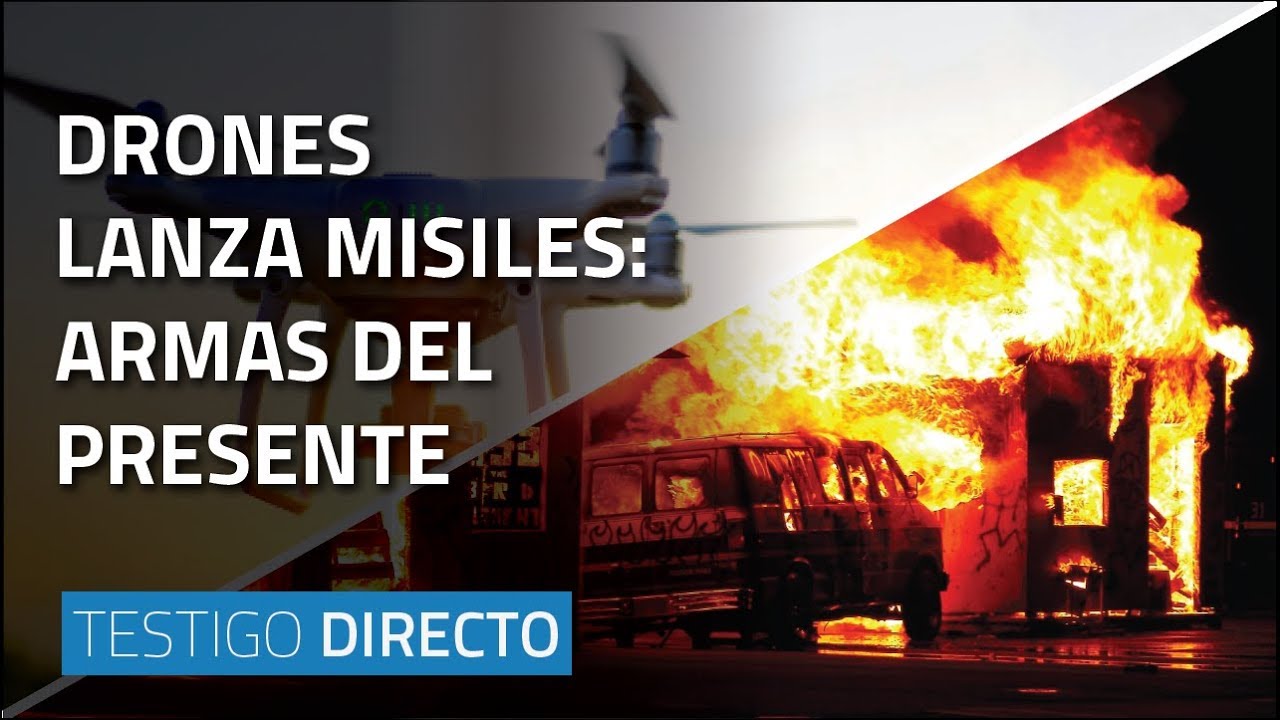 Drones armados y que disparan con precisi&oacute;n: peligrosa realidad mundial - Testigo Directo HD
