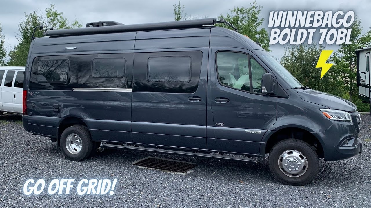 2022 Winnebago Boldt 70BL 4x4! Luxury Off Grid Class B
