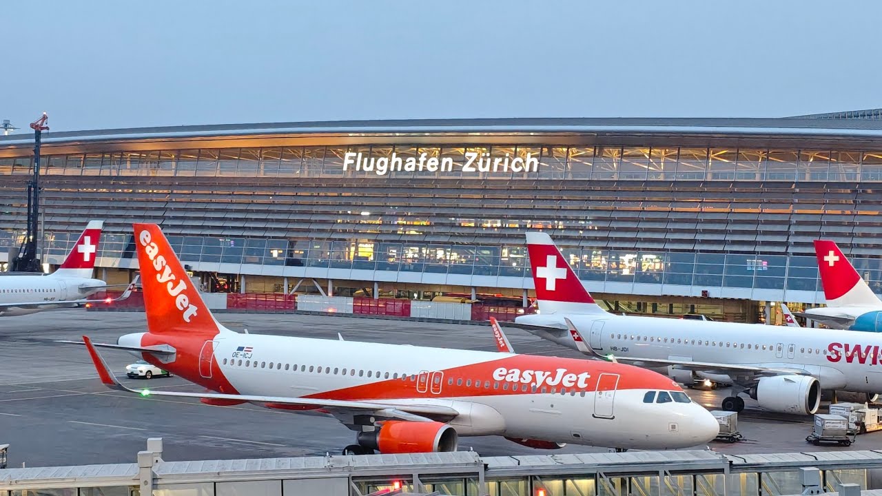 ❤️Zürich🇨🇭Flughafen live