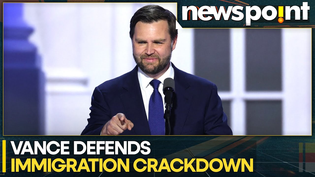 Vance Defends Child Detention: 'Agents Had No Choice' in Minnesota Raids | WION Newspoint